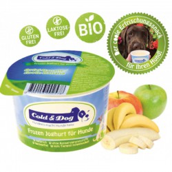Cold & Dog Frozen Joghurt Banane-Apfel BIO - 90ml