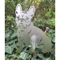 Gartenfigur Französische Bulldogge - 40cm