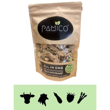 PAMICO Trockenbarf Classic - Meat & Veggie All in One BARF gefriergetrocknet PAMICO Trockenbarf Classic - Meat & Veggie All in One BARF gefriergetrocknet