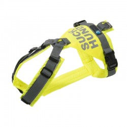Anny-x Suchhund Geschirr- neonorange/braun