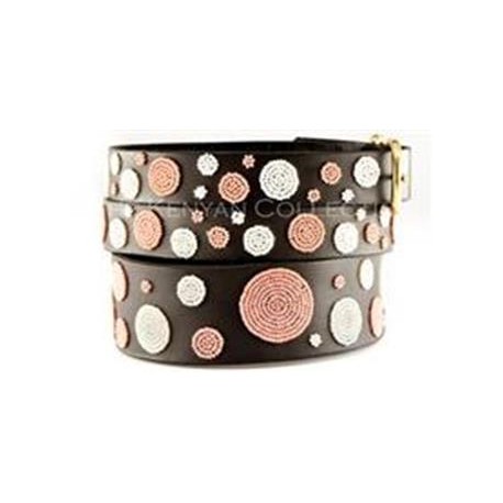 DOTS PINK  Massai Halsband