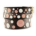 DOTS PINK  Massai Halsband